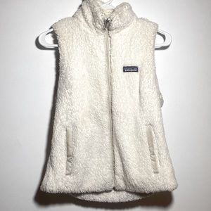 Small white Patagonia vest